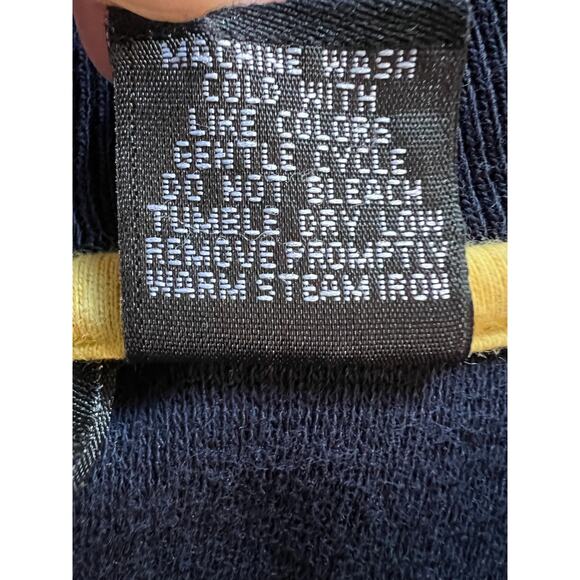 Junction West Thermal Shirt Cotton Navy Blue Solid Long Sleeve Men's XXLarge - Picture 11 of 12